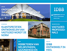 Tablet Screenshot of idbb.nl